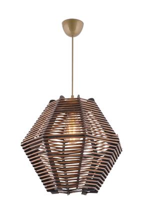 Светильник навесной Opviq Chandelier Faunus, E27, коричневый цв. / коричневый цв.