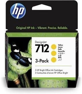 Spausdintuvo kasetė HP 3ED79A, geltona sp., 29 ml