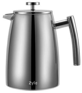 Kavinukas French Press Zyle ZY614CF, 1 l, sidabro sp.
