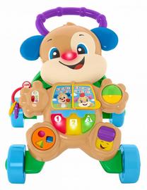 Vaikiškas stumdukas - vaikštynė Mattel Fisher Price Puppy Walker RU, 46 cm, įvairių spalvų