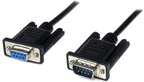 Kabelis StarTech DB9 RS232 SCNM9FM2MBK DB9 female, DB9 male, 2 m, juoda sp.