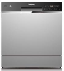 Indaplovė Toshiba DW-08T2EE(S)-PL, sidabro sp.