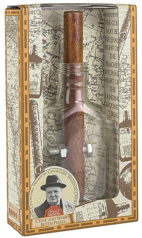 Galvosūkis Brain Games Churchill's Whisky Bottle