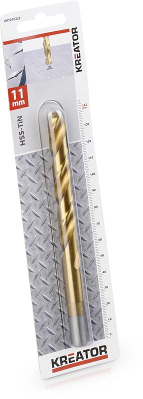 Metallist puur Kreator KRT010222, metall, hss, silindriline, 11 mm x 14.2 cm