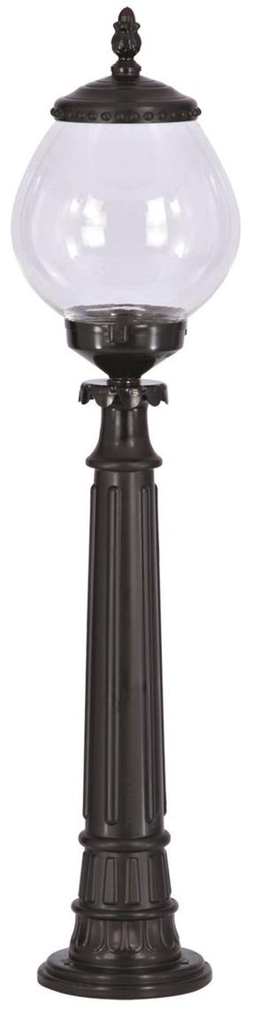 Pastatomas lauko šviestuvas Opviq BSU-68194-BSY-B, 60W, E27, IP65, juoda sp., 25 cm x 95 cm