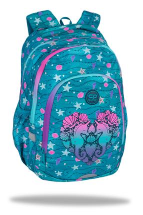 Kooli seljakott CoolPack Prime Pro Seafish, sinine v./roosa v./violetne v., 41 cm x 31 cm x 15 cm