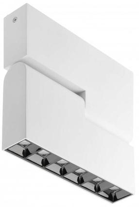 Šviestuvas lubų GTV Sierra LD-SRA18WB-NB, LED, 4000 °K, 1 x 18 W, balta sp. / balta sp.