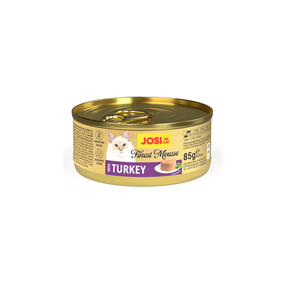 Šlapias kačių maistas Josera JosiCat Finest Mousse, kalakutiena, 0.085 kg
