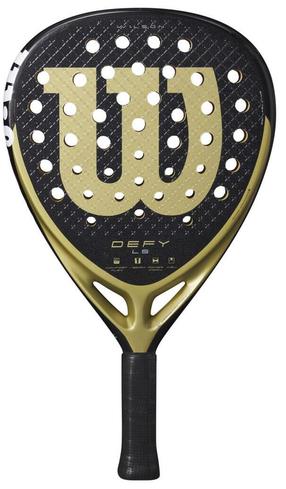 Padel tenisa rakete Wilson Defy LS V1 WR173811U2, zelta krās./melna krās.