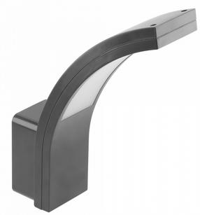 Õue seinavalgusti GTV Paris, 10W, LED, IP54, must v., 6.6 cm x 25.5 cm