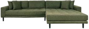 Kampinė sofa House Nordic Lido Lounge, tamsiai žalia sp., dešininė, 290 x 170 cm x 76 cm