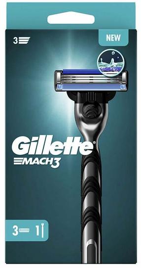 Raseerimiskomplekt Gillette Mach 3, 4 tk