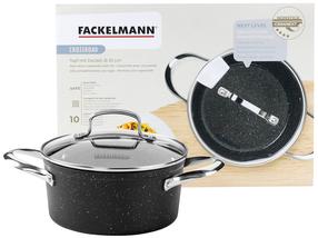 Kastrul Fackelmann CROSSROAD, Ø20 cm, 2 l, must v.
