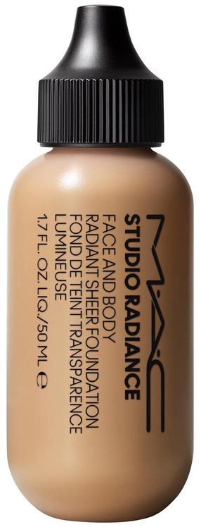 Grima bāze MAC Studio Radiance Face And Body Radiant Sheer Foundation, brūna krās., c3, 50 ml