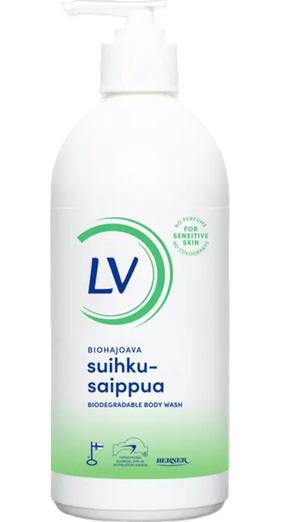 Гель для умывания тела LV Biodegradable Sensitive, 500 мл