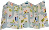 Žaidimų kilimėlis Marko Town, 197 cm x 177 cm, įvairių spalvų