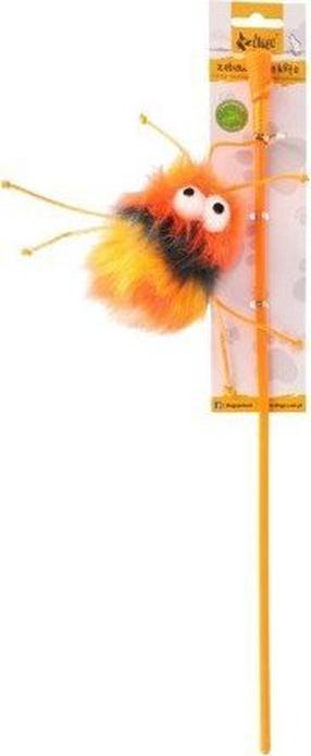 Žaislas katėms ant pagaliuko Dingo Spike, oranžinė sp., 87 cm