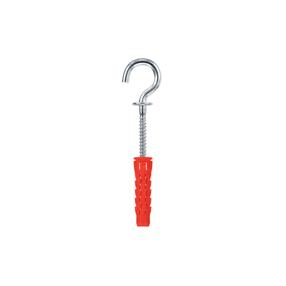 Dībelis Klimas SFXC, āķa, 8 mm x 40 mm, 4 gab.