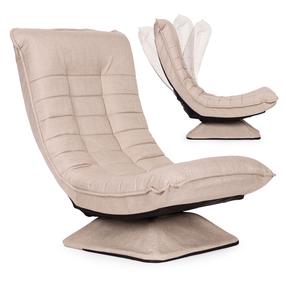 Atpūtas krēsls ModernHome TH-CL-3, bēša krās., 102 cm x 68 cm x 88 cm