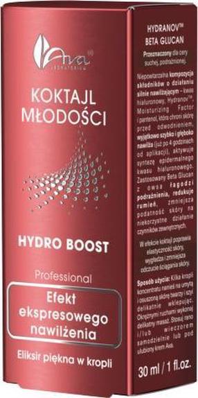 Sejas serums Ava Laboratorium Hydro Boost Youth Cocktail, 30 ml