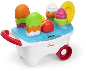 Rotaļu virtuves piederumi, saldējuma komplekts Chicco Smart2Play, daudzkrāsaina