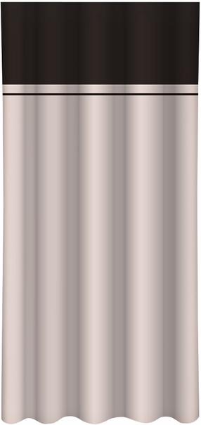 Nakts aizkari ZMH-141, gaiši rozā krās./tumši brūna krās., 160 cm x 250 cm