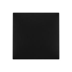 Dekoratyvinė tekstilinė sienų plokštė Mollis Basic Black, 30 cm x 30 cm x 3.7 cm