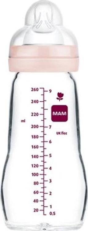 Lutipudel Mam, 260 ml, 2 kuud, roosa v.