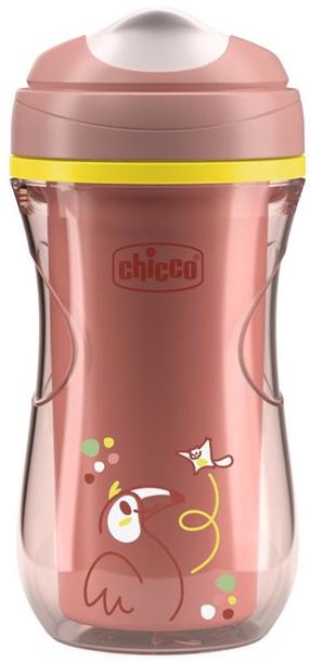 Puodelis su snapeliu Chicco Mix & Match Active, 266 ml, 14 mėn., plastikas, rožinė sp.