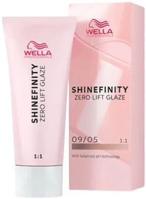 Matu krāsa Wella Professionals Shinefinity, silk blush krās., 09/05, 60 ml