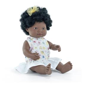 Beebinukk Miniland My Friends & Me African, 38 cm, pruun v.