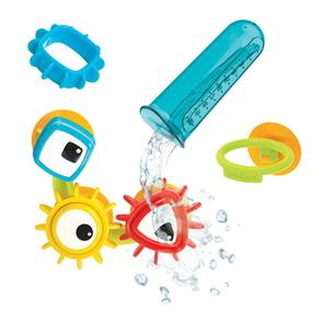 Набор игрушек для купания Yookidoo Spin N Sort Water Gear Open, многоцветный