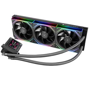 Водяной охладитель для процессора Thermalright Frozen Warframe 360 SE ARGB BLACK V2, 397 мм x 27 мм