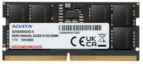 Оперативная память (RAM) Adata AD5S56008G-S, DDR5 (SO-DIMM), 8 GB, 5600 MHz