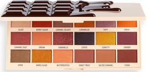 Acu ēnas Makeup Revolution London I Heart Revolution Chocolate, 18 g caramel nudes