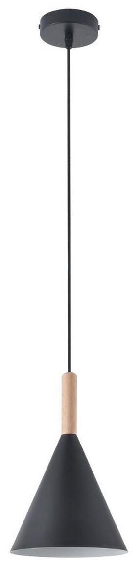 Lampa karināms CristalRecord Cala, E27, 1, melna krās. / brūna krās.