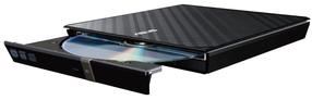 Ārējais optiskais diskdzinis Asus LITE/BLK/G/AS, 280 g, melna krās.