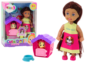 Кукла с аксессуарами Lean Toys Cute, 12 см, многоцветный