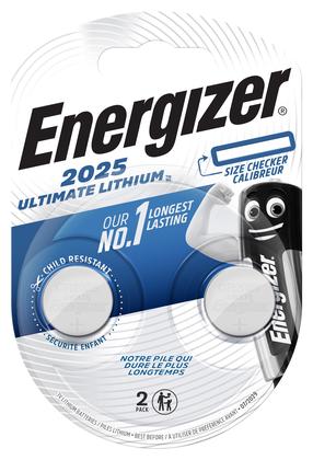 Батарейка Energizer BELK6-CR2025D, CR2025, 3 В, 2 шт.