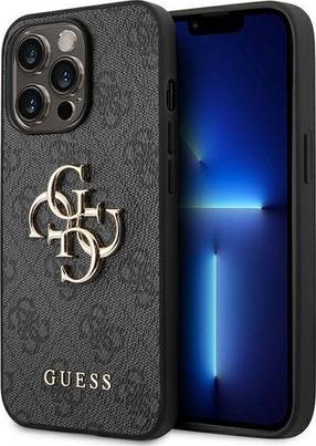 Telefono dėklas Guess GUHCP14X4GMGGR, juoda sp., Apple