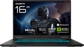 Portatīvais dators Gigabyte Gaming A16 3WHK3DE894SH, AMD Ryzen™ 7 260, 16 GB, 1 TB, 16 ", Nvidia GeForce RTX 5070, melna krās., EN, Windows 11 home
