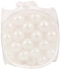 Kamuoliukų rinkinys baseinui BabyTrold 88-00PEARL, ⌀ 7 cm, 100 vnt, balta sp.