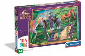 Пазл Clementoni Unicorn Academy 25093, 27 см x 38 см, 104 шт., многоцветный