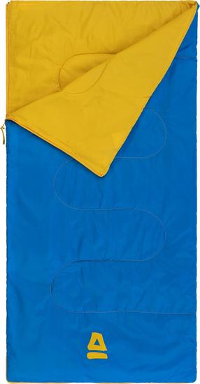 Plonas miegmaišis kūdikiui Abbey Camp TIMBUKTU-11, mėlyna sp./geltona sp., 140 cm x 70 cm