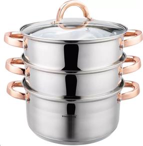 Kastrul Klausberg KB-7732, Ø22 cm, 4 l, roostevaba teras v.
