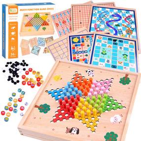 Настольная игра 8in1, многоцветный