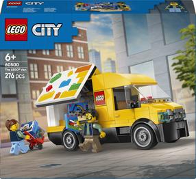 Konstruktorius „LEGO® City“: LEGO furgonas, žaislinis konstravimo rinkinys vaikams, 60500, 276 vnt.