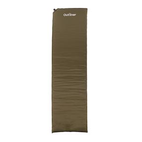 Pašpiepūšamais matracis Outliner RD-SI03H, tumši zaļa krās., 183 x 51 cm