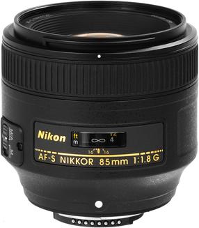 Objektyvas Nikon AF-S Nikkor 85mm f/1.8G