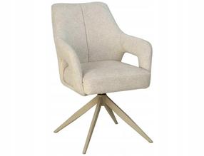 Стул для столовой Olsen Leo, матовый, светло-бежевый/кашемир цв., 65 см x 59 см x 86 см